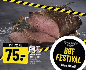 Løvbjerg DANSK KALVE RIBEYEFILET tilbud