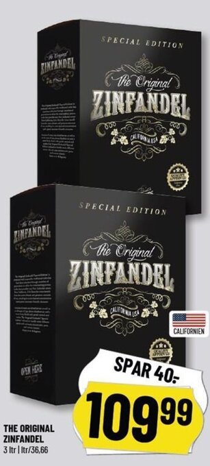 Løvbjerg THE ORIGINAL ZINFANDEL tilbud