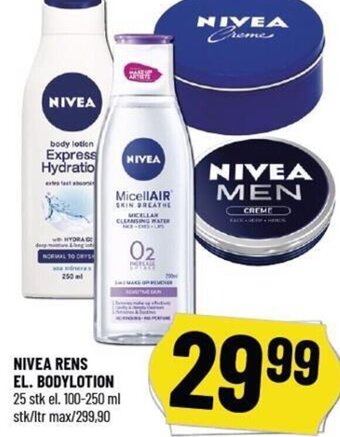 Løvbjerg NIVEA RENS EL. BODYLOTION tilbud