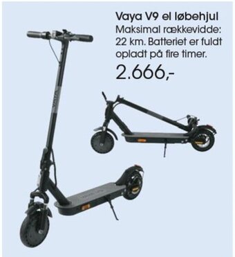 Vaya V9 el løbehjul