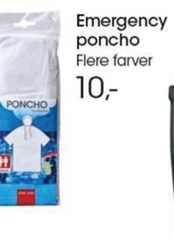 Emergency poncho