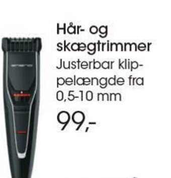 Bilka Hår- og skægtrimmer tilbud