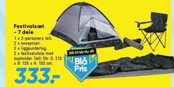 Bilka Festivalsæt - 7 dele tilbud