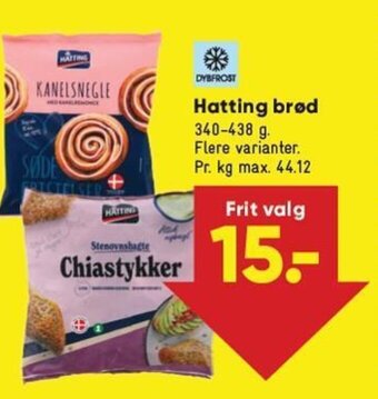 Bilka Hatting brød tilbud