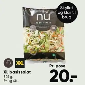 XL basissalat