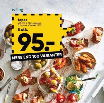 Bilka Tapas tilbud