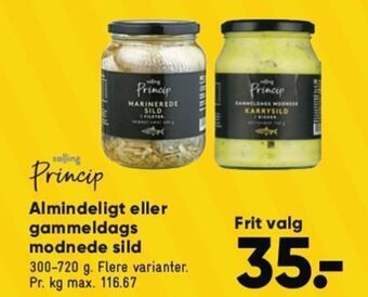 Almindeligt eller gammeldags modnede sild