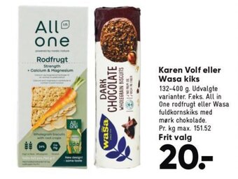 Karen Volf eller Wasa kiks