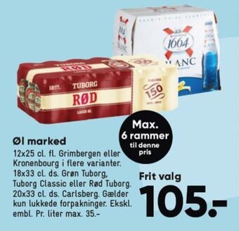 Bilka Øl marked tilbud