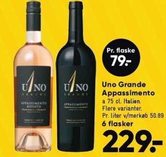 Bilka Uno Grande Appassimento tilbud