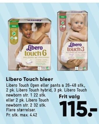 Libero Touch bleer