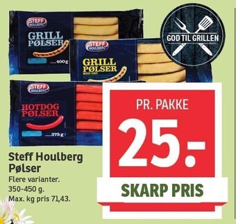 SPAR Steff houlberg pølser tilbud