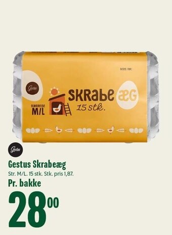 Min Købmand Gestus skrabeæg tilbud
