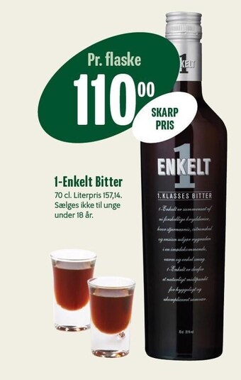 Min Købmand 1-enkelt bitter tilbud