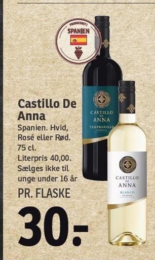 SPAR Castillo de anna tilbud