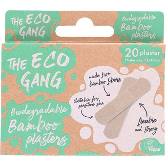 The eco gang 2 x bionedbrydelige plastre 20 stk.