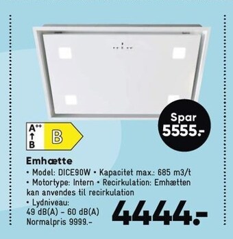 Bilka Emhætte tilbud