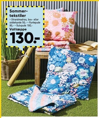 Bilka Sommertekstiler tilbud