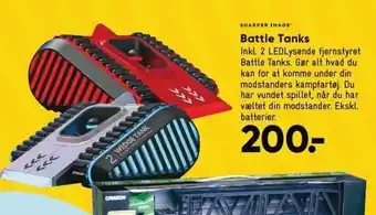 Sharper image battle tanks