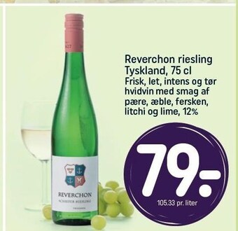 REMA 1000 Reverchon riesling tilbud