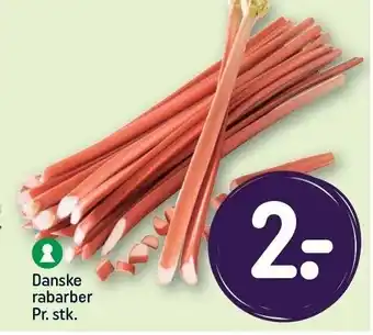 REMA 1000 Danske rabarber tilbud