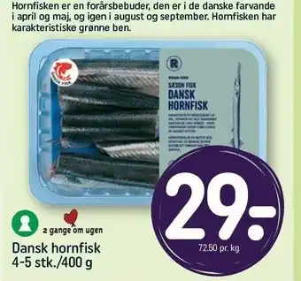 REMA 1000 Dansk hornfisk tilbud