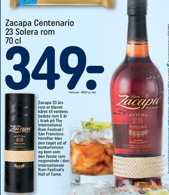 Zacapa centenario 23 solera rom