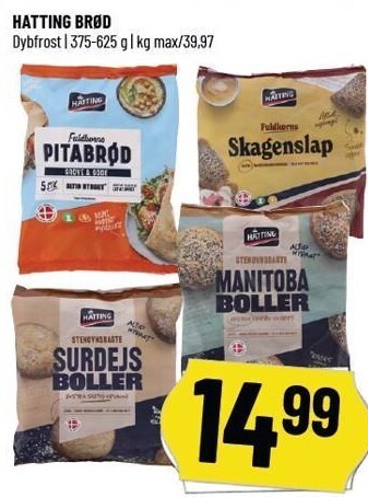Løvbjerg Hatting brød tilbud