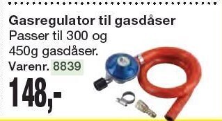 Harald Nyborg Gasregulator til gasdåser tilbud