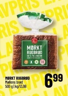 Løvbjerg Mørkt rugbrød tilbud