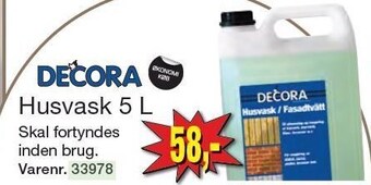 Harald Nyborg Decora husvask 5 l tilbud