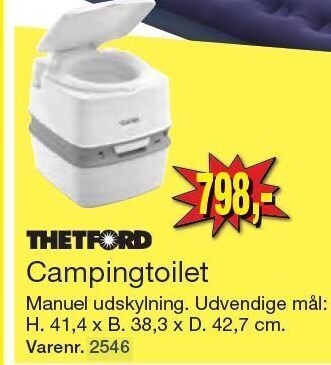 Harald Nyborg Campingtoilet tilbud