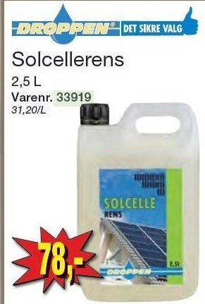 Harald Nyborg Solcellerens tilbud