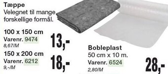 Harald Nyborg Tæppe eller bobleplast tilbud