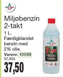 Best fuel miljøbenzin 2-takt
