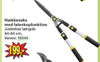 Harald Nyborg Hækkesaks med teleskopfunktion tilbud