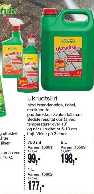 Harald Nyborg Ecostyle ukrudtsfri tilbud