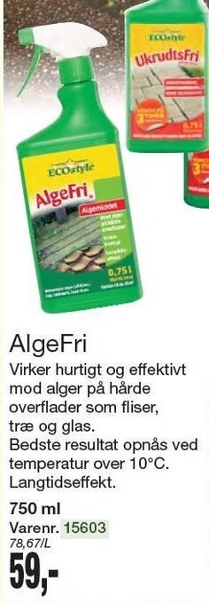 Harald Nyborg Ecostyle algefri tilbud
