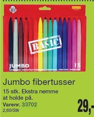 Harald Nyborg Jumbo fibertusser tilbud