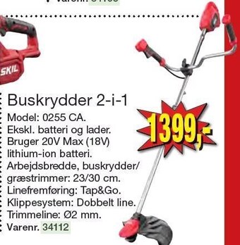 Harald Nyborg Skil buskrydder 2-i-1 tilbud