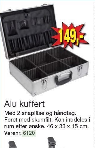 Harald Nyborg Alu kuffert tilbud