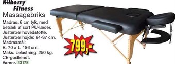 Harald Nyborg Kilberry fitness massagebriks tilbud