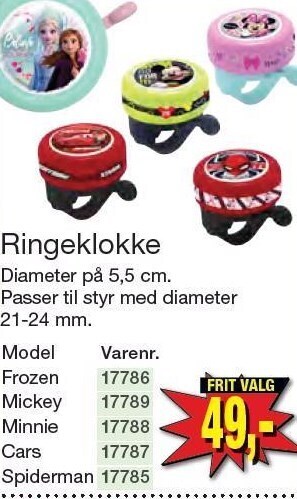 Harald Nyborg Ringeklokke tilbud