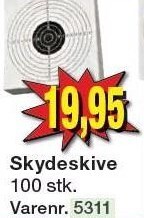 Harald Nyborg Skydeskive tilbud
