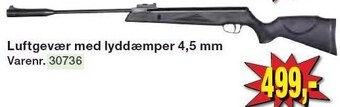 Harald Nyborg Luftgevær med lyddæmper 4,5 mm tilbud