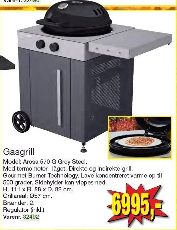 Gasgrill tilbud hos Harald