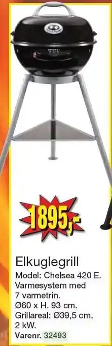 Harald Nyborg Outdoorchef elkuglegrill tilbud