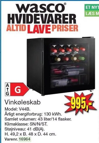 Harald Nyborg Vinkøleskab tilbud