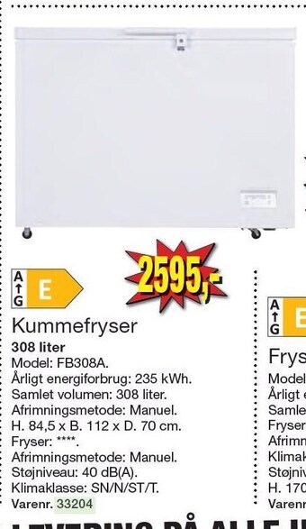 Harald Nyborg Kummefryser tilbud
