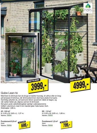 Harald Nyborg Qube lean-to tilbud